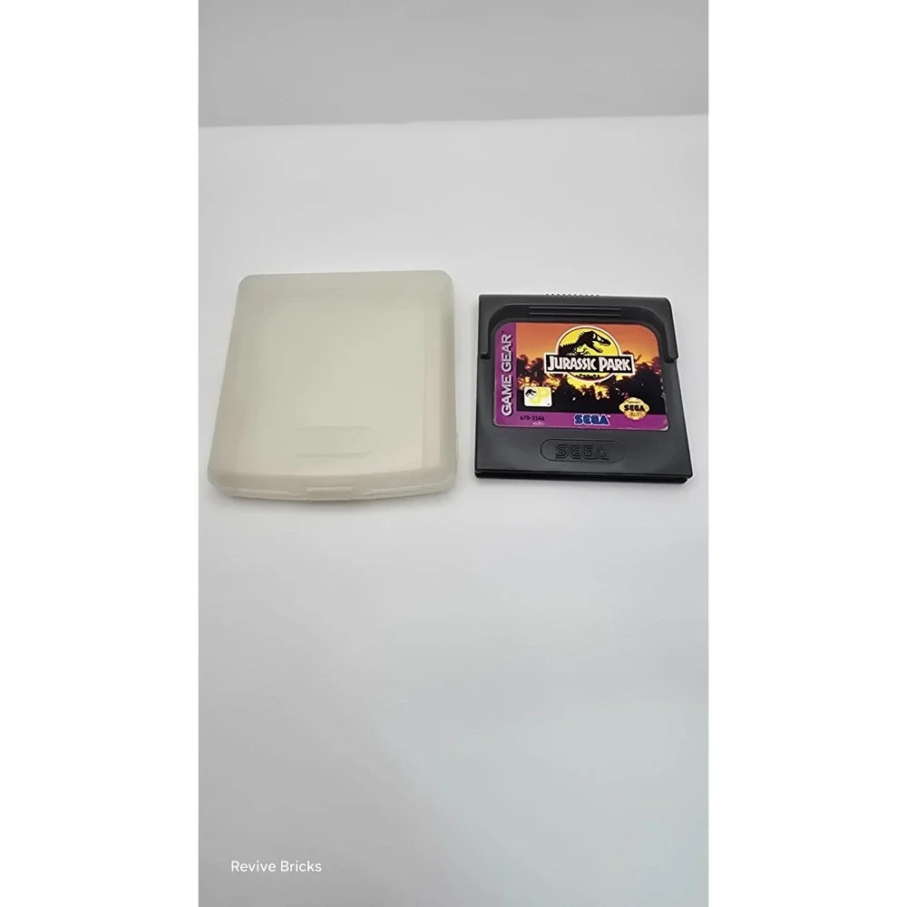 Jurassic Park (Sega Game Gear, 1993) Game Only W/ Case Tested Working Great Cond
